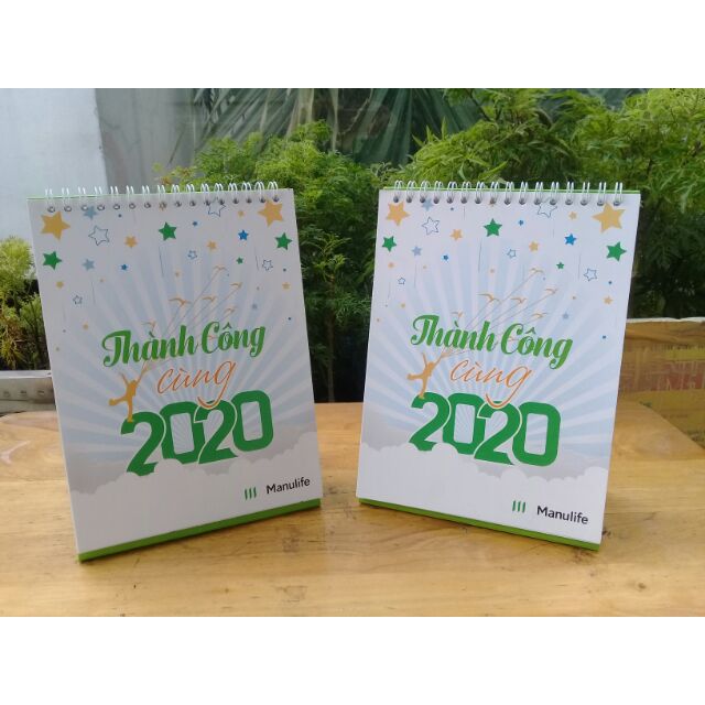Lịch bàn Manulife 2020