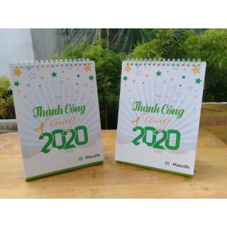 Lịch bàn Manulife 2020