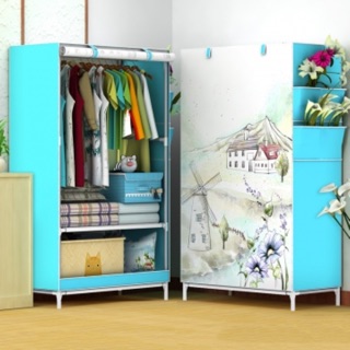 Tủ vải 3D 1 buồng 4 ngăn