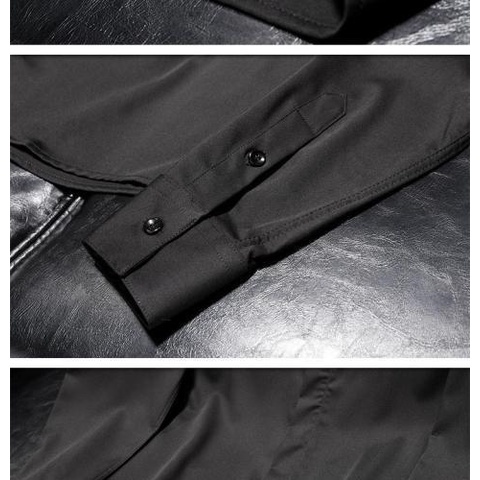 ❁Áo Sơ Mi Nam Dài Tay Thêu Họa Tiết Chất Lượng Cao Thời Trang Xuân Thu Size s 2022