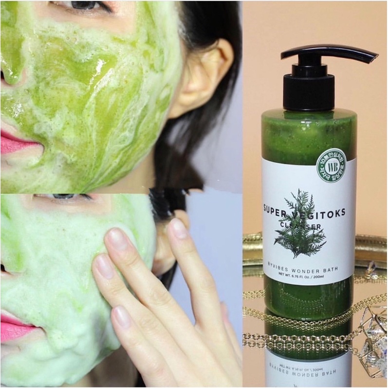 [FREE SHIP] Sữa Rửa Mặt Thải Độc Rau Củ Super Vegitoks