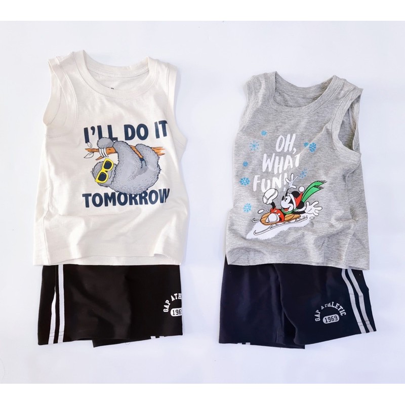 Bộ ba lỗ bé trai 1-5y