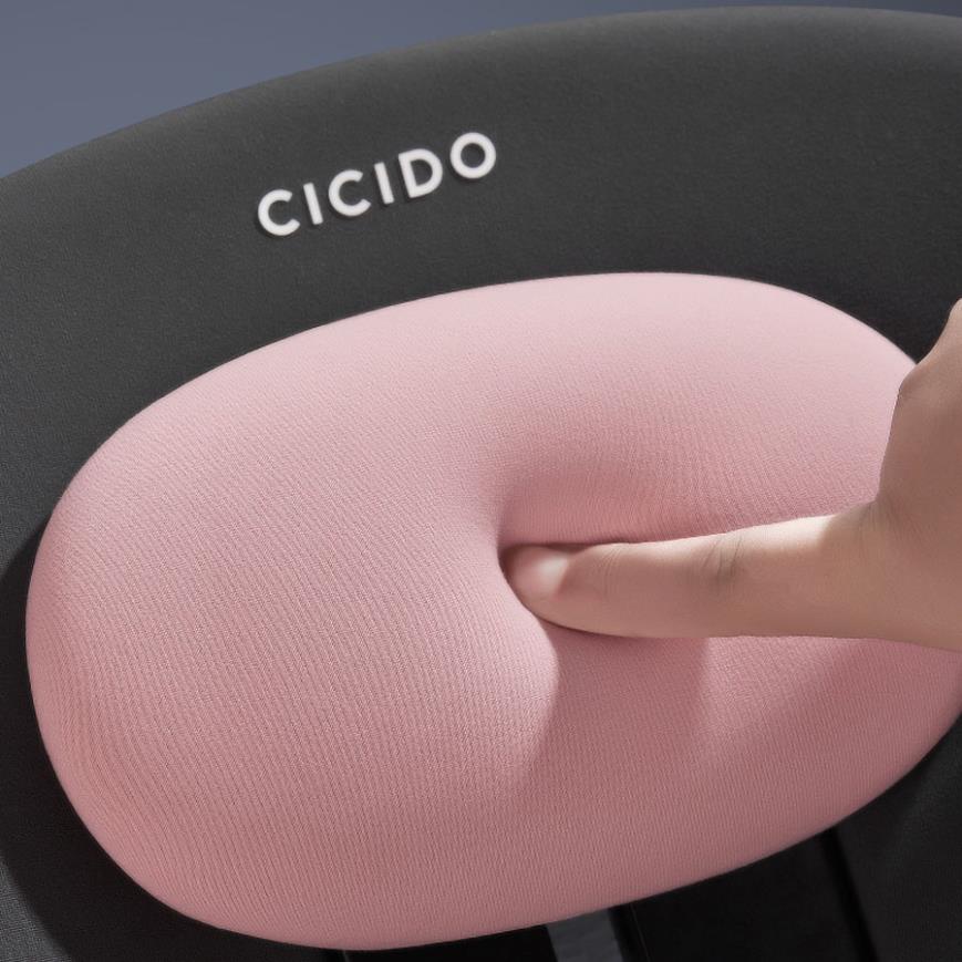Gối tựa lưng ô tô di chuyển con lăn CICIDO cao cấp - tựa lưng dùng cho bà bầu ,ô tô,người ngồi lâu,văn phòng