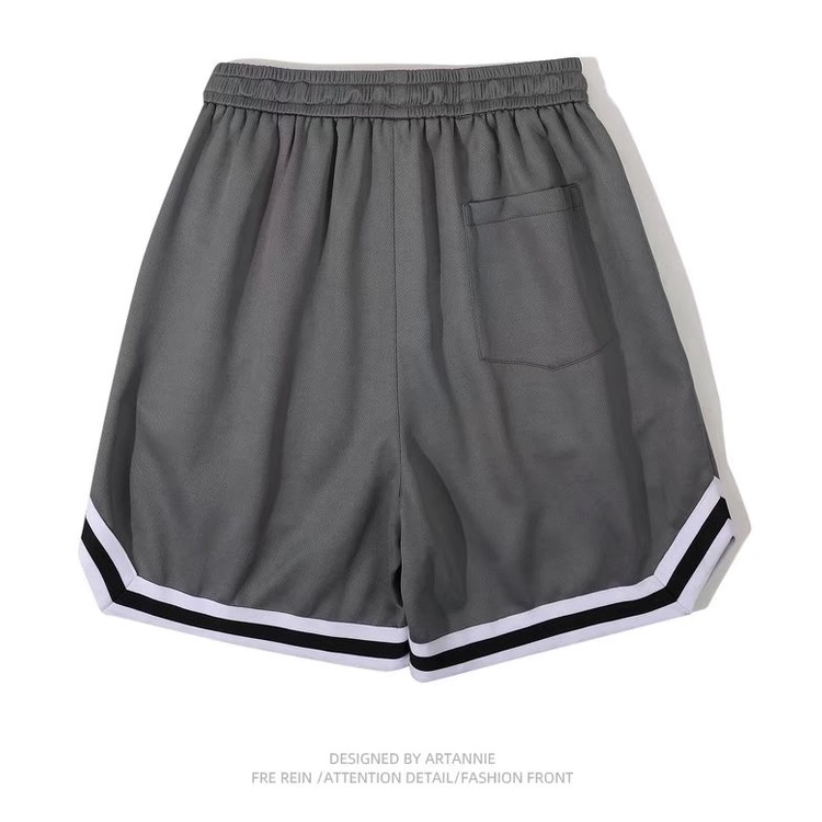 Quần Short Nam In Chữ Phong Cách Hàn Quốc Thời Trang