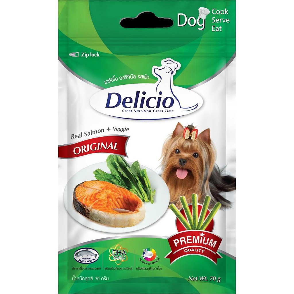 [FREESHIP 99K TOÀN QUỐC] Thức ăn vặt cho chó Delicio