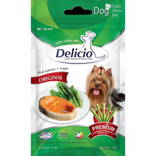 Thức ăn vặt cho chó Delicio