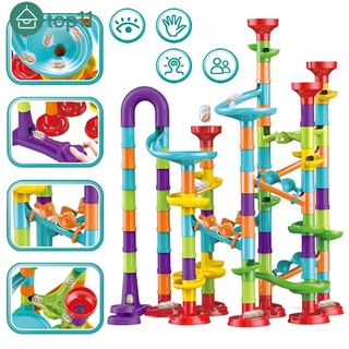 Bộ đồ chơi lắp ráp đường đua mê cung viên bi 113 / 93 / 50 / 45 mảnh cho bé