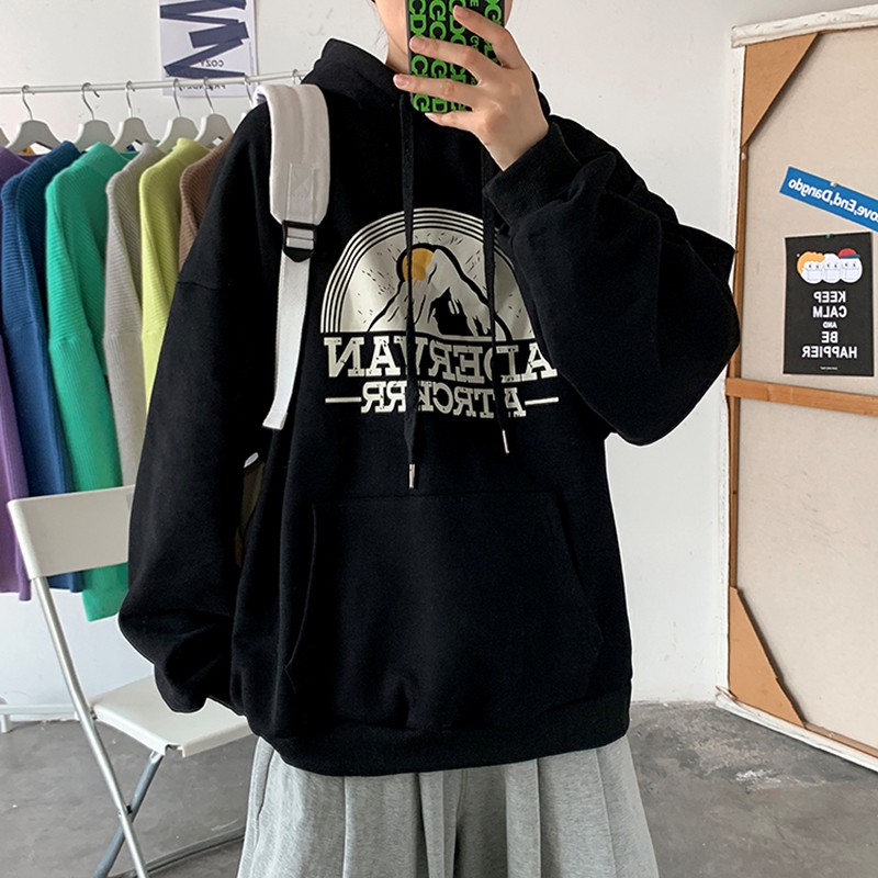 Áo hoodie nam nữ unisex MOUNTAIN nhiều màu sắc chất nỉ ngoại dày đẹp - SamMy96 Shop