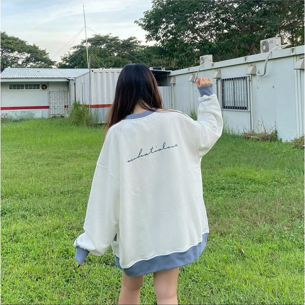 Áo Khoác Nỉ Bông Cardigan WHATISLOVE 20inch Unisex | BigBuy360 - bigbuy360.vn