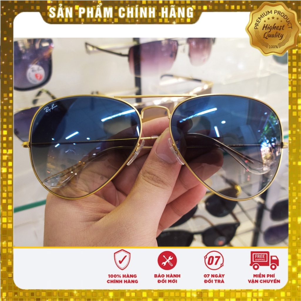 KÍNH MẮT RAY-BAN AVIATOR LARGE RB3026-9002/A6(62IT)