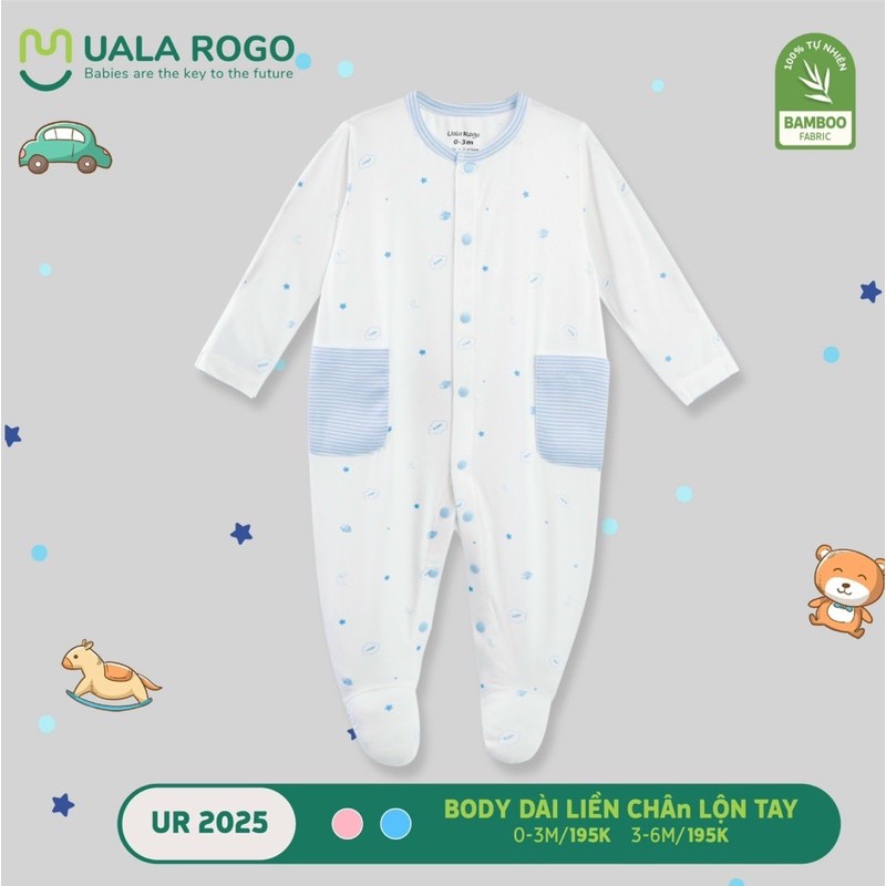 Body Dài Tay Liền Tất Uala Rogo UR 2025