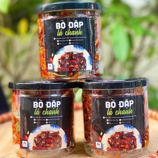 Bò đập lá chanh hũ 250gr Siêu Thơm Ngon - Ship Hỏa Tốc HN