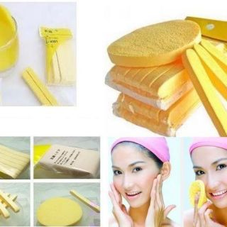 Bọt biển bịch 12 miếng bông nở rửa mặt Nhật Bản