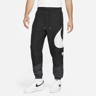 Quần dài nike sportswear swoosh woven lined - black