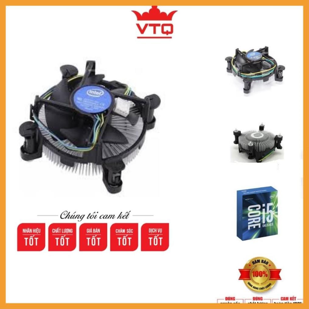 [Siêu khuyến mại] Quạt tản nhiệt cho cpu,fan cpu box chính hãng intel tặng kèm keo tản nhiệt.shopphukienvtq