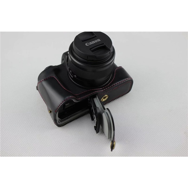 Ốp Da Pu Bảo Vệ Máy Ảnh Canon EOS M50 EOSM50II