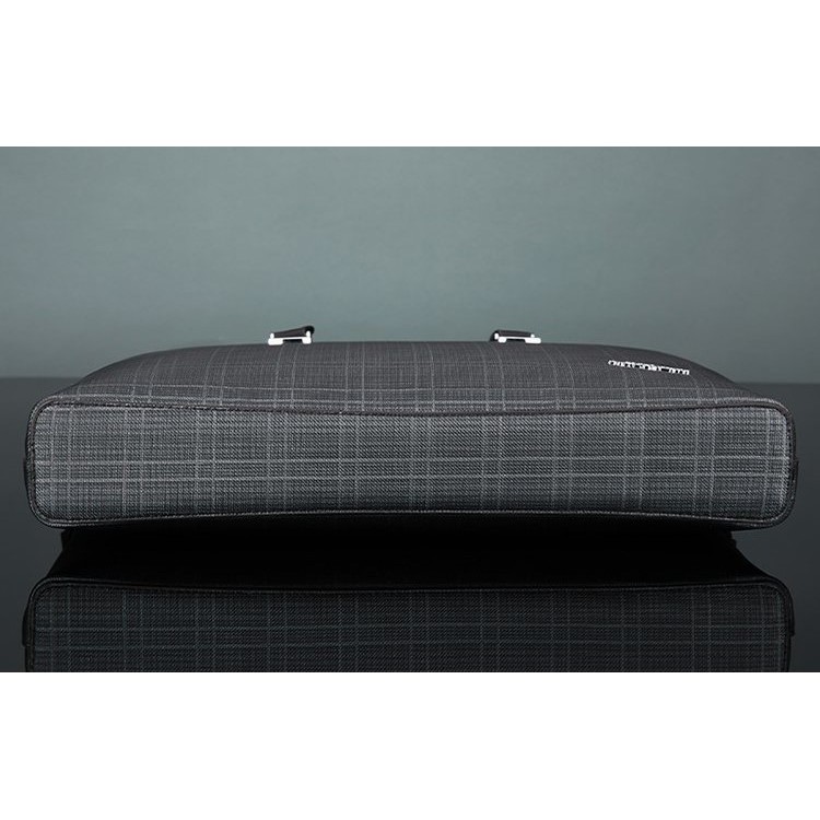 Cặp Da Công Sở Nam Cao Cấp CD042, Màu Xám Bạc, Họa tiết Caro hiện đại, trẻ trung phong cách doanh nhận thành đạt | BigBuy360 - bigbuy360.vn