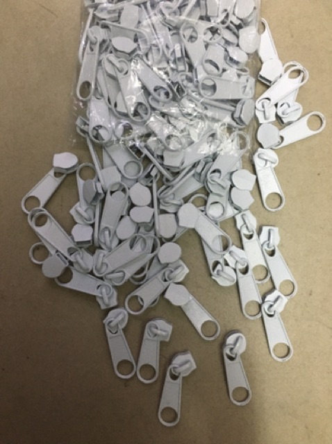 Củ Khoá Kéo Các Loại Tay Khóa, Đầu Khóa Kéo - Gói 20 Cái #010202