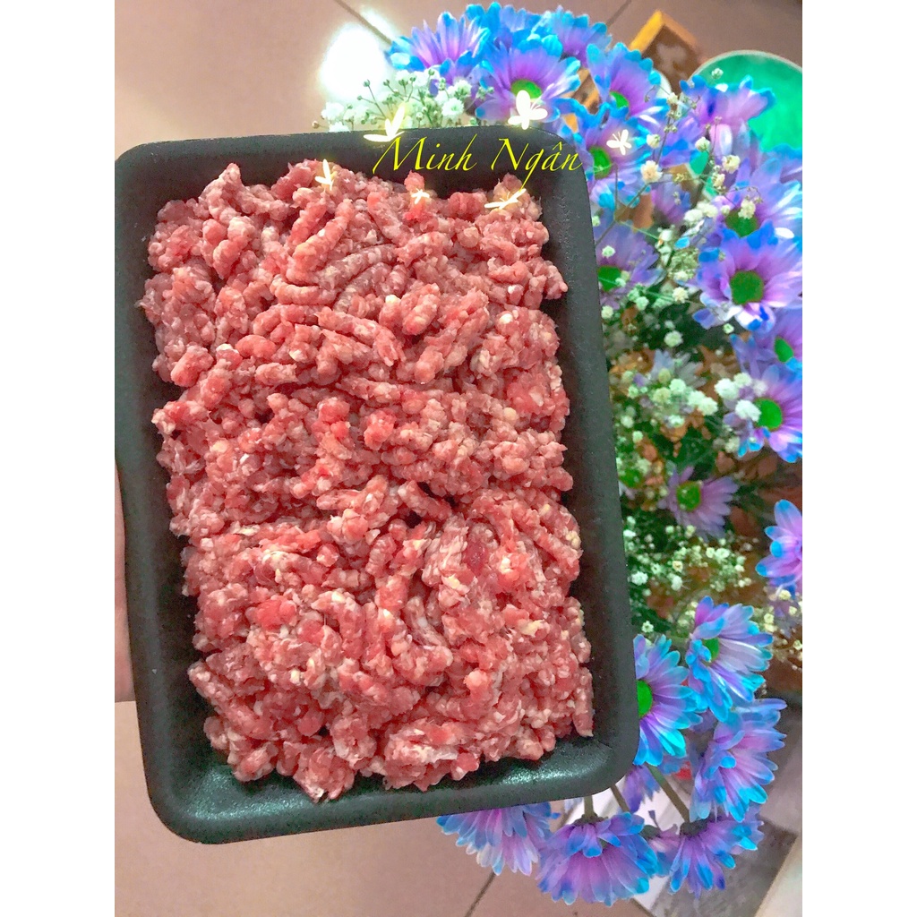 Thịt Xay Hảo Hạng 50% Nạc 50% Gân - 500g