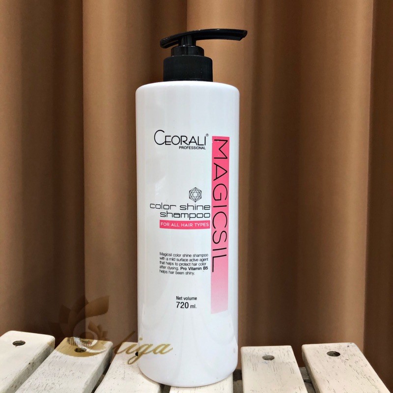 Dầu gội khoá màu tóc nhuộm CEORALI 720ml