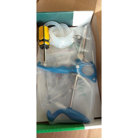 Xilanh tự động ThamaVet 250 2cc ống thép  - Tiêm gà, vịt, ngan, gia cầm