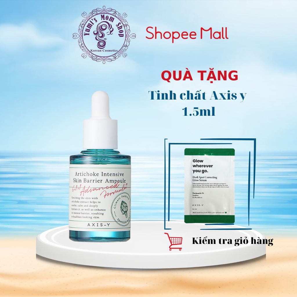 Tinh chất phục hồi da Axis-y Artichoke Intensive Skin Barrier Ampoule 30ml