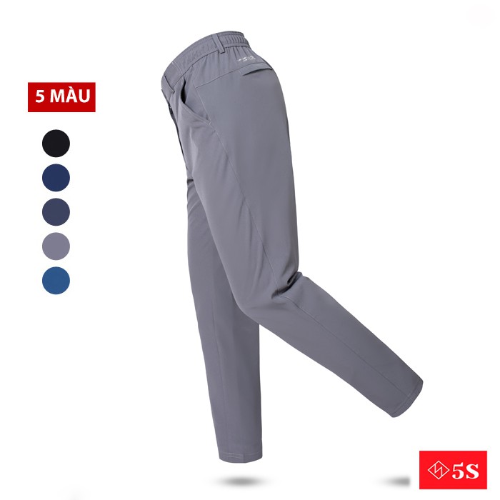 Quần Thể Thao Nam 5S (5 màu) Vải Gió Cao Cấp, Dáng Suông Thoải Mái, Lưng Cài Dễ Sử Dụng (001)