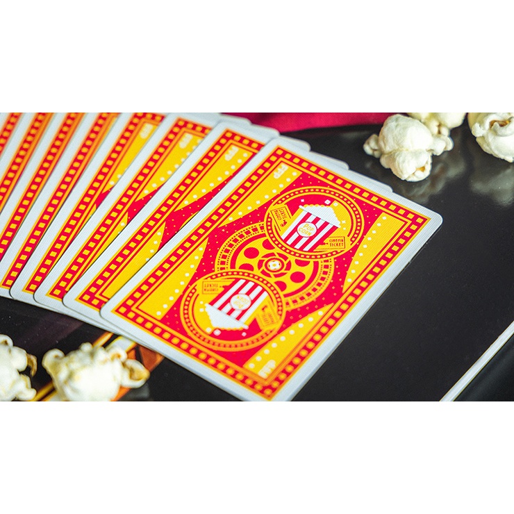 Bộ bài tây Popcorn &amp; Cola Playing Cards - Bài Mỹ - Bài Chính Hãng