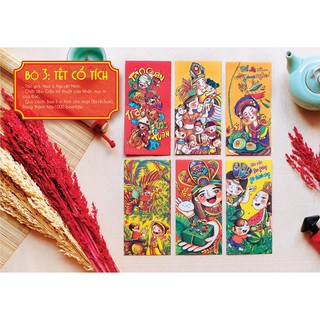 Bao lì xì tết 2021 - Sỉ 500 cái - Nhiều mẫu