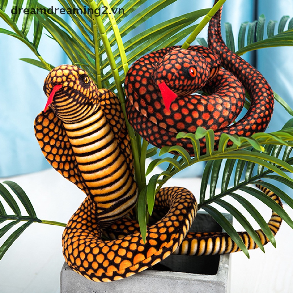 Thú Nhồi Bông Hình Rắn Mềm Mại Đáng Yêu