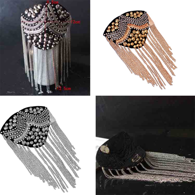 Trâm cài vai hình biểu tượng Epaulette trọng lượng nhẹ bền bỉ thời trang sang trọng