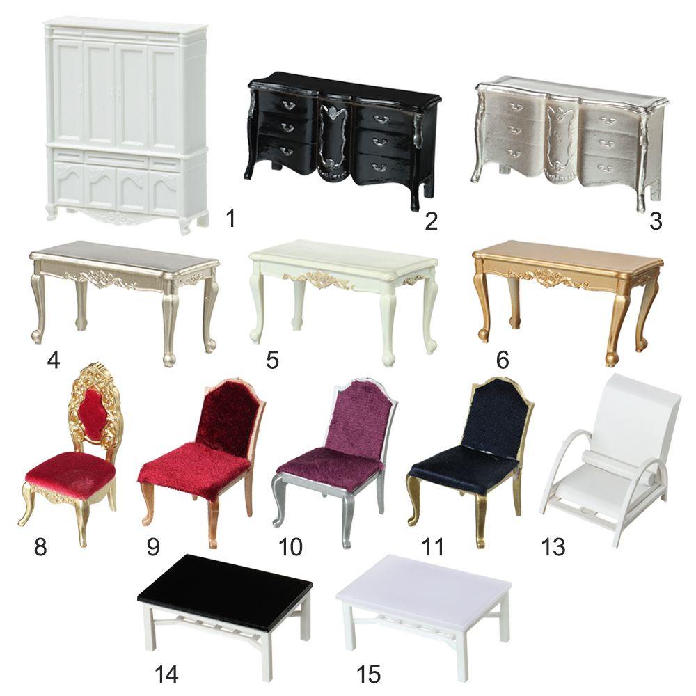 Mô Hình Ghế Sofa Cầu Vồng Thời Trang Cho Nhà Búp Bê