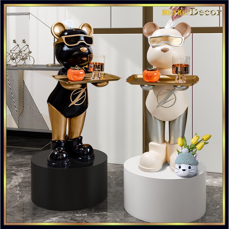Đế đôn cao 20cm dế đôn tượng gấu beabrick đế đôn đặt tượng bearbricjk bê khay đế trưng bày sản phầm