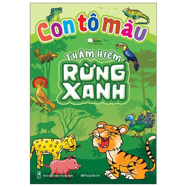 Sách - Con Tô Màu - Thám Hiểm Rừng Xanh -8936110989206