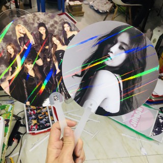 [IN THEO YÊU CẦU] 2 Quạt In Hình Tùy Ý Size 20cm Cho Fan Sự Kiện, Concert