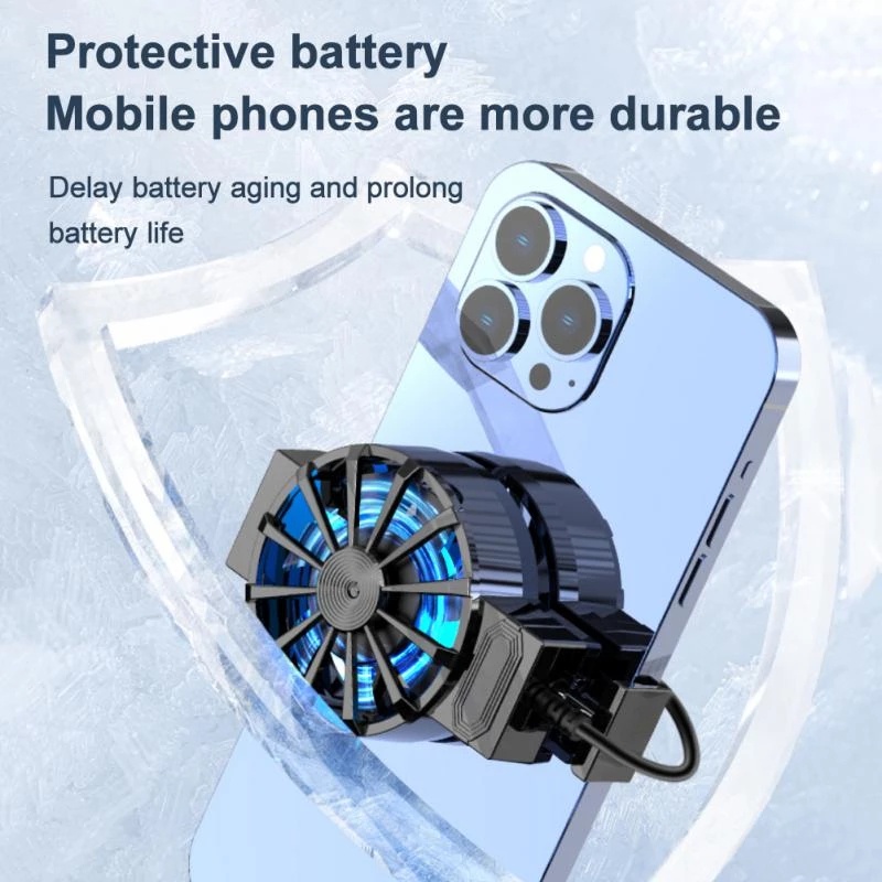 Quạt tản nhiệt BlueWow X16 mini thông dụng thích hợp cho điện thoại Samsung