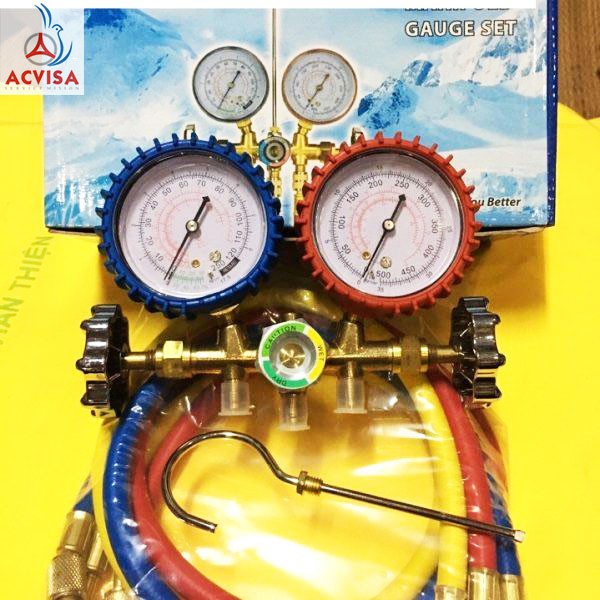Bộ đồng hồ nạp gas đôi Thường