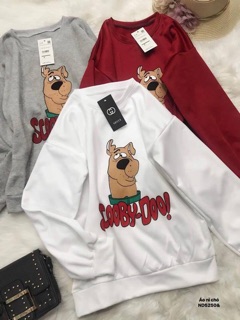 Áo nỉ chó SCOOBY ( C/LD/TR)