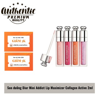 Son dưỡng Dior Mini Addict Lip Maximizer Collagen Active 2ml