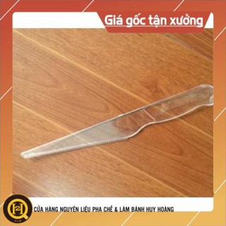 Dao nhựa cắt bánh loại trong - Phụ kiện trang trí bánh kem bánh sinh nhật HUY HOÀNG