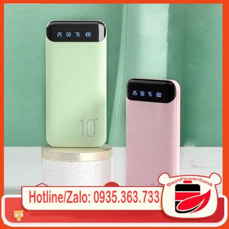 Pin sạc dự phòng 💖 FREE SHIP 💖 WK WP-161 10000mAh chính hãng, đèn led hiển thị %pin Pin sạc dự phòng | WebRaoVat - webraovat.net.vn