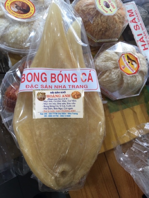 Bong bóng cá đường- đặc sản nha trang