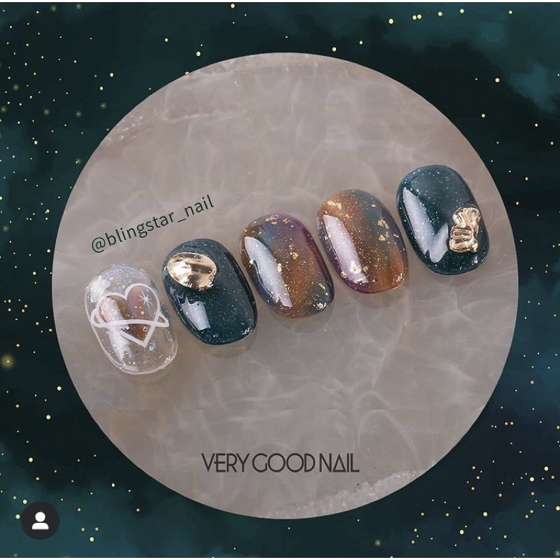 Sơn gel thạch nhũ cao cấp Hàn Quốc Very Good Nail collection Luna winter [TÁCH SET -Giá lẻ 1 chai ]