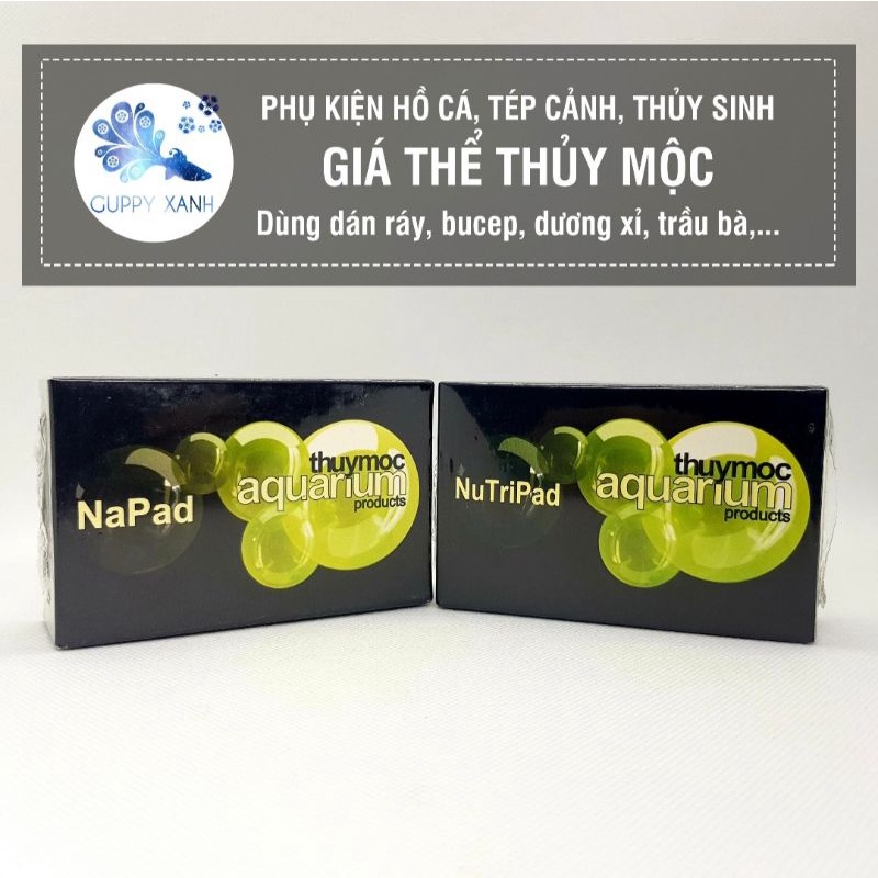 Giá Thể Trồng Cây Thủy Sinh Thủy Mộc Napad New - Hộp 10 Miếng