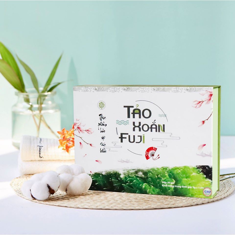 Tảo xoắn Fuji IM NATURE Chống Lão Hóa Cân Bằng Nội Tiết Tố Làm Đẹp Da Hộp 30 gói x 3g