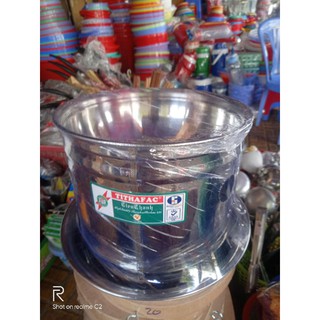 bộ nồi lẩu cồn mini  inox tithafac
