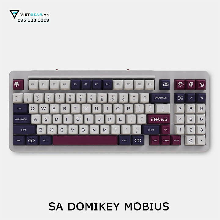 [Mã SKAMSALE03 giảm 10% đơn 200k] Kit lẻ bộ nút SA Domikey Mobius nhựa ABS double shot