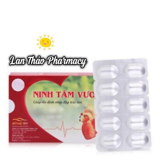 [CHÍNH HÃNG] NINH TÂM VƯƠNG HỘP 30 VIÊN GIÚP PHÒNG NGỪA VÀ HỖ TRỢ ĐIỀU TRỊ RỐI LOẠN NHỊP TIM