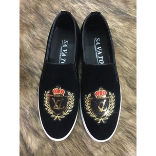 Slipon nam thêu kenzo