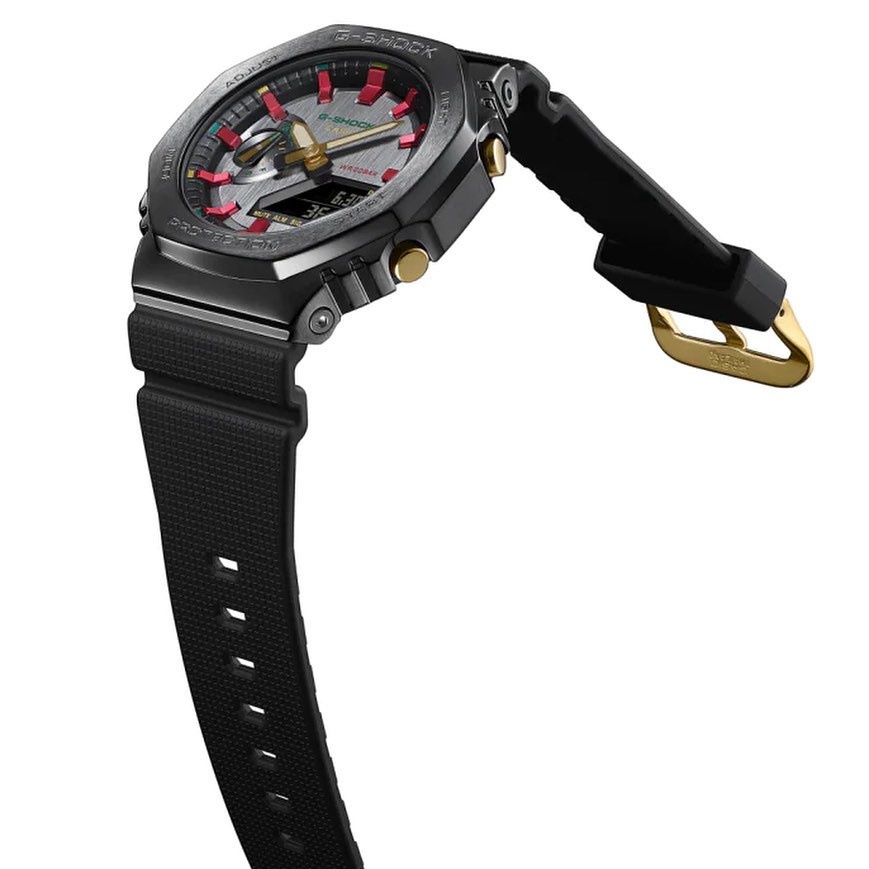 Đồng Hồ Casio Nam Dây Nhựa GSHOCK GM-2100CH-1ADR Chính Hãng